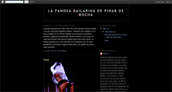 Desktop Screenshot of famosasybailarinas.blogspot.com