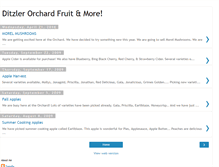 Tablet Screenshot of ditzlerorchardfruit.blogspot.com