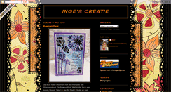 Desktop Screenshot of inges-creatie.blogspot.com