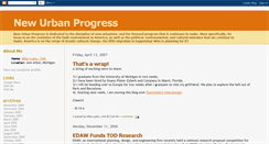 Desktop Screenshot of newurbanprogress.blogspot.com