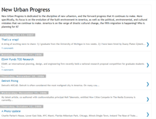 Tablet Screenshot of newurbanprogress.blogspot.com