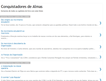 Tablet Screenshot of conquistadoresdealmas.blogspot.com
