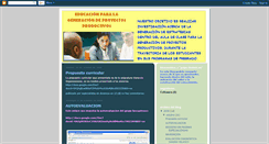 Desktop Screenshot of especializacionendocencia.blogspot.com