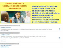 Tablet Screenshot of especializacionendocencia.blogspot.com