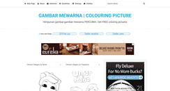 Desktop Screenshot of gambarmewarna.blogspot.com