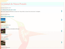 Tablet Screenshot of ninipomalosdiary.blogspot.com
