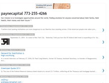 Tablet Screenshot of paynecapital.blogspot.com