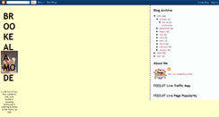 Desktop Screenshot of brookealamode.blogspot.com