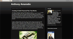 Desktop Screenshot of anthonyamaradio.blogspot.com