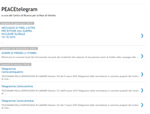 Tablet Screenshot of peacetelegram.blogspot.com