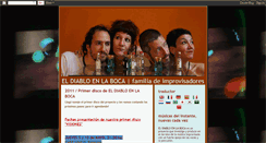 Desktop Screenshot of eldiabloenlaboca.blogspot.com