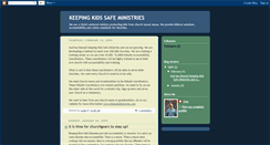 Desktop Screenshot of keepingkidsafe.blogspot.com