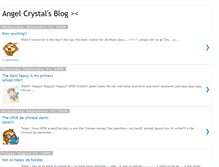 Tablet Screenshot of crystal0901.blogspot.com