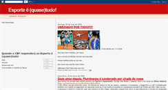 Desktop Screenshot of esporteequasetudo.blogspot.com