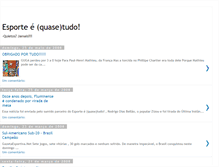 Tablet Screenshot of esporteequasetudo.blogspot.com