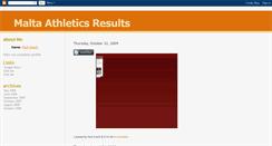 Desktop Screenshot of maltaathleticsresults.blogspot.com