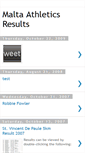 Mobile Screenshot of maltaathleticsresults.blogspot.com