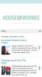 Mobile Screenshot of houseofwoyaks.blogspot.com