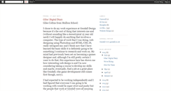 Desktop Screenshot of gendalldesign.blogspot.com