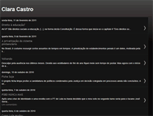 Tablet Screenshot of claraacastro.blogspot.com