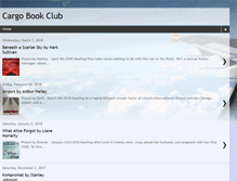 Tablet Screenshot of cargobookclub.blogspot.com