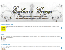 Tablet Screenshot of exclusivecorner.blogspot.com