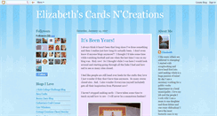 Desktop Screenshot of elizabethscardsncreations.blogspot.com