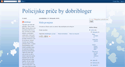 Desktop Screenshot of policijske-price.blogspot.com