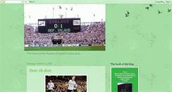 Desktop Screenshot of irelandfootball.blogspot.com