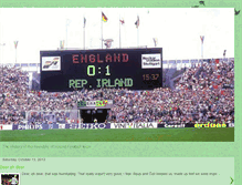 Tablet Screenshot of irelandfootball.blogspot.com