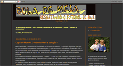 Desktop Screenshot of boladmeia.blogspot.com