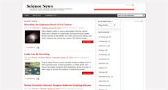 Desktop Screenshot of newsscience.blogspot.com