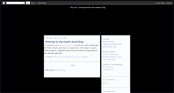 Desktop Screenshot of conciergehealthassist.blogspot.com