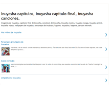 Tablet Screenshot of inuyashaelblog.blogspot.com
