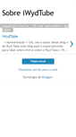 Mobile Screenshot of iwydtube.blogspot.com