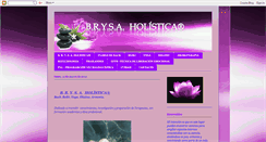 Desktop Screenshot of brysa-holistica.blogspot.com