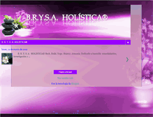 Tablet Screenshot of brysa-holistica.blogspot.com