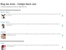 Tablet Screenshot of blogartes2010.blogspot.com