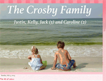 Tablet Screenshot of kellyandjustincrosby.blogspot.com