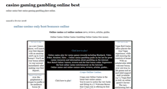 Desktop Screenshot of casinos-gaming-gambling-online-best.blogspot.com