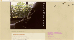 Desktop Screenshot of madamefala.blogspot.com