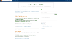 Desktop Screenshot of a-global-mind.blogspot.com