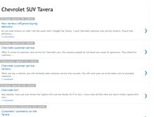 Tablet Screenshot of chevrolet-suv-cars.blogspot.com