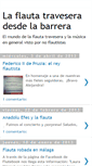 Mobile Screenshot of laflautatraveseradesdelabarrera.blogspot.com