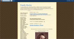 Desktop Screenshot of familystoriesjoyce.blogspot.com