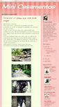 Mobile Screenshot of minicasamentos.blogspot.com