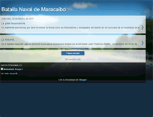 Tablet Screenshot of batallanavalmaracaibo.blogspot.com