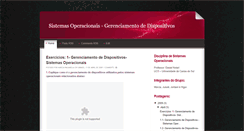 Desktop Screenshot of gerenciamento-dispositivos.blogspot.com