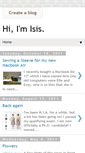 Mobile Screenshot of hiimisis.blogspot.com