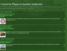 Tablet Screenshot of controldeplagassanidadambiental.blogspot.com